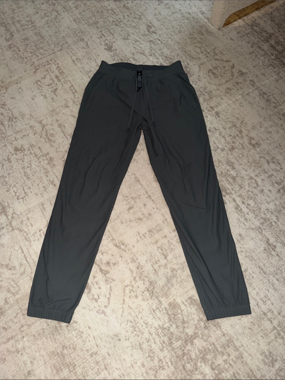 Mens ABC lululemon grey jogger pants small like brand new